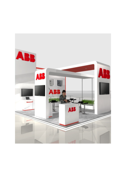 Diseño de stand 6x3 premium